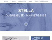 Tablet Screenshot of guerisseuse-magnetiseuse.com